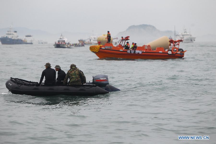 Corée du Sud : 29 morts confirmés alors qu'un autre corps a été retrouvé près du ferry naufragé
