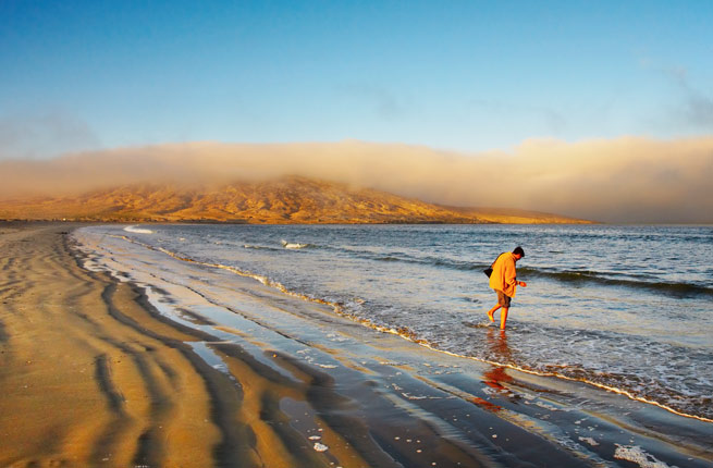 7. La Mer de sable de NamibieEn Namibie, d'immenses dunes de sables longent l'Atlantique Sud, parsemée de lacs éphémères et d'arbres épineux de plus de 900 ans. La région abrite également la plus grande réserve naturelle d'Afrique, et certains descendants des plus anciennes civilisations y parlent encore la langue la plus complexe du monde.