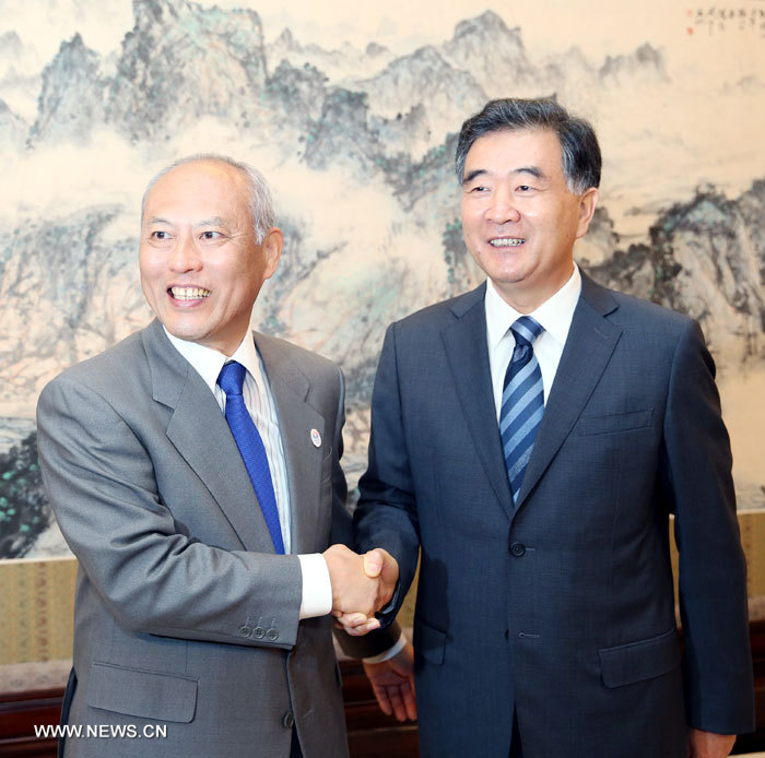 Un vice-Premier ministre chinois rencontre le gouverneur de Tokyo