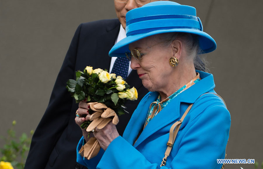 La reine Margrethe II de Danemark visite le Mémorial du massacre de Nanjing (2)