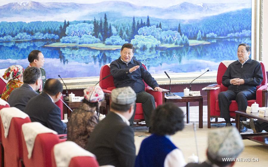 Xi Jinping : la stabilité du Xinjiang est vitale pour toute la nation (11)