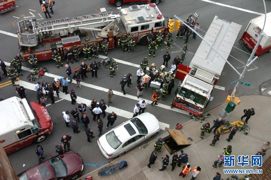 New York : déraillement d'un métro, 19 personnes blessées (2)