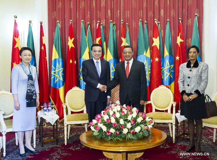 Le président éthiopien rencontre le PM chinois (7)
