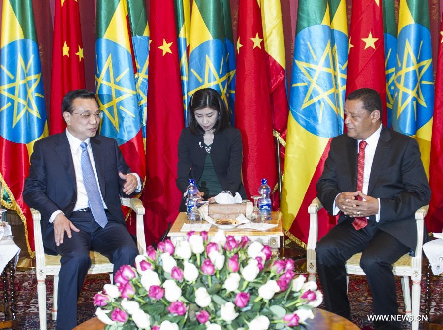 Le président éthiopien rencontre le PM chinois (4)