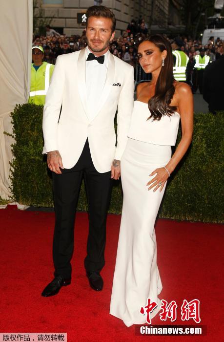 Le couple Beckham