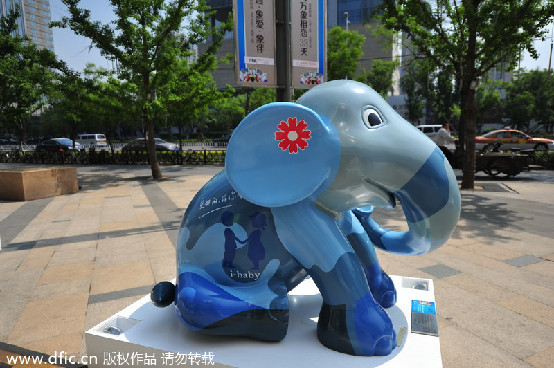 Des éléphants en vedette dans les rues de Shenyang (5)