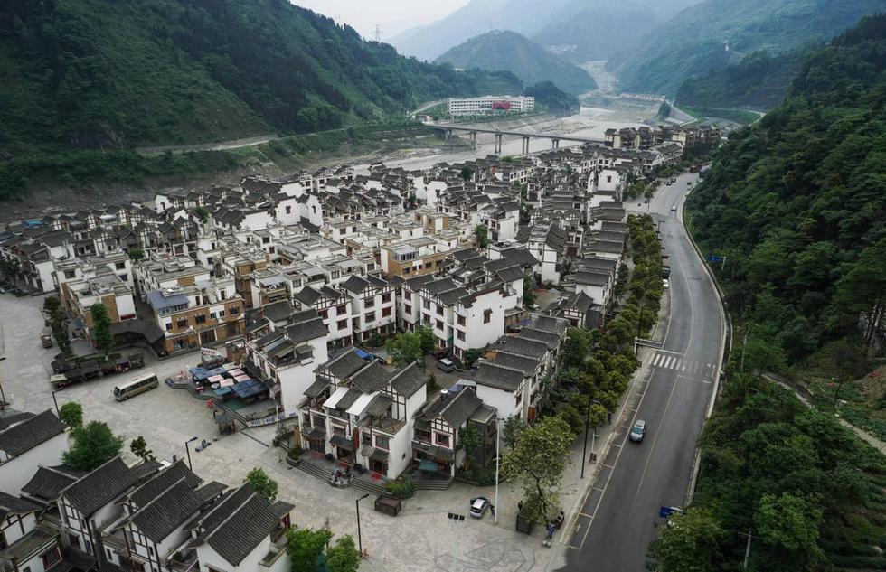 Panorama de l'ancienne région sinistrée du Sichuan (3)