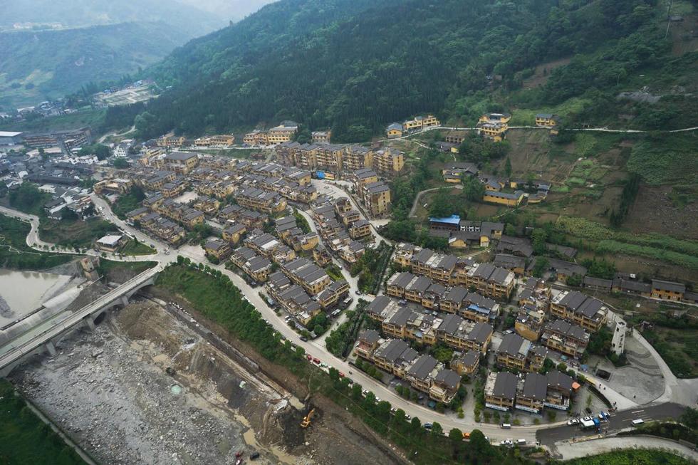Panorama de l'ancienne région sinistrée du Sichuan (2)