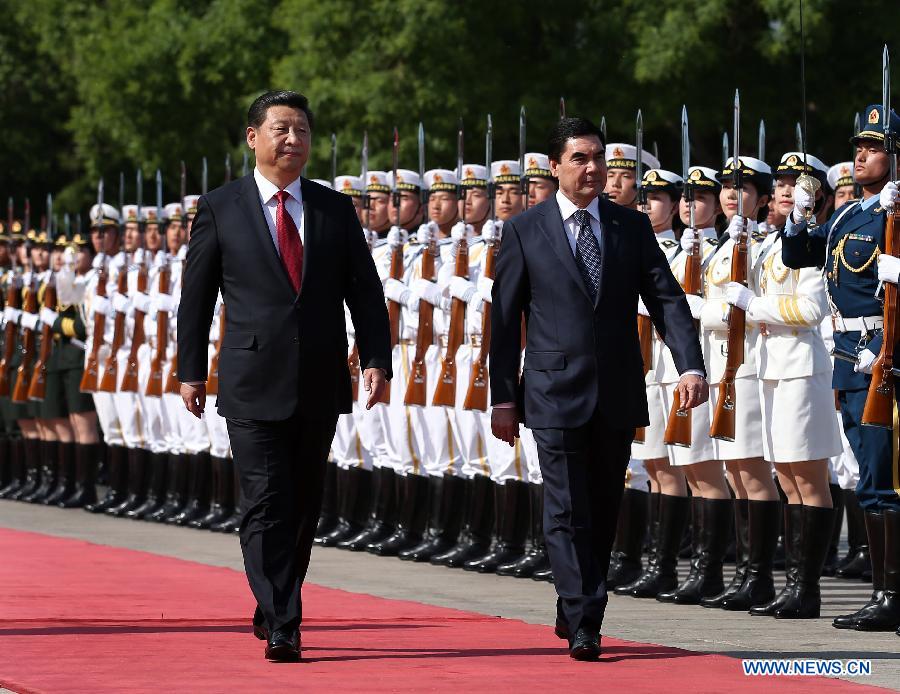 La Chine et le Turkménistan s'engagent à renforcer leur partenariat stratégique