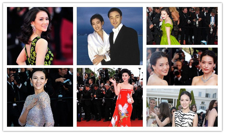 Rétrospective : les stars chinoises à Cannes