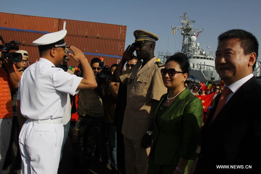 La 16e flotte d'escorte de la marine chinoise visite le Sénégal (2)