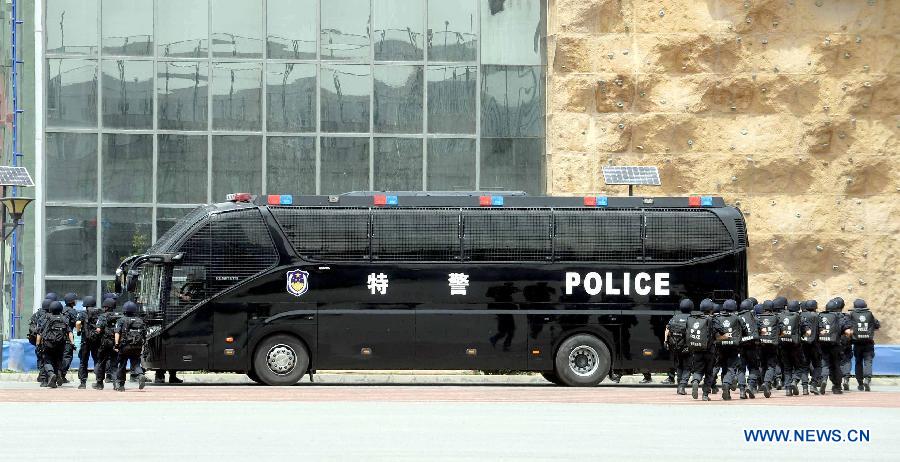 Beijing organise un exercice anti-terroriste (3)