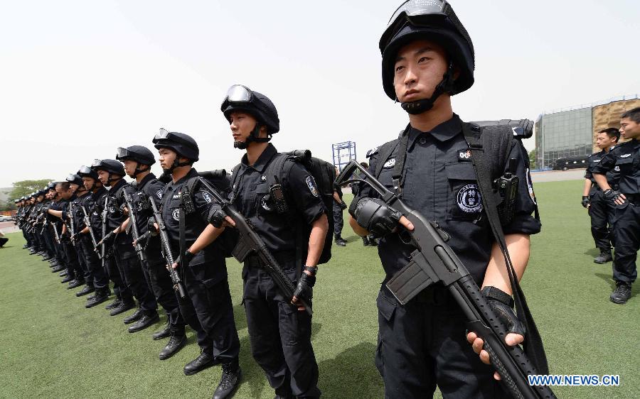 Beijing organise un exercice anti-terroriste