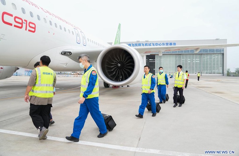 L'avion chinois C919 obtient un certificat d'étape important pour un vol commercial