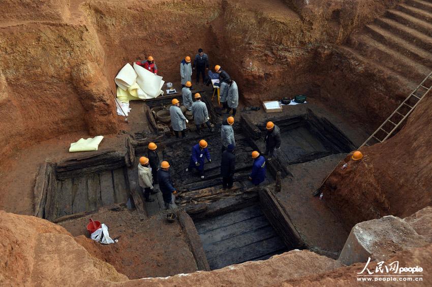 Les tombes découvertes à Suizhou datent de la Période des Printemps et Automnes aux Han de l'Est