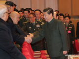Xi Jinping présente ses voeux aux vétérans